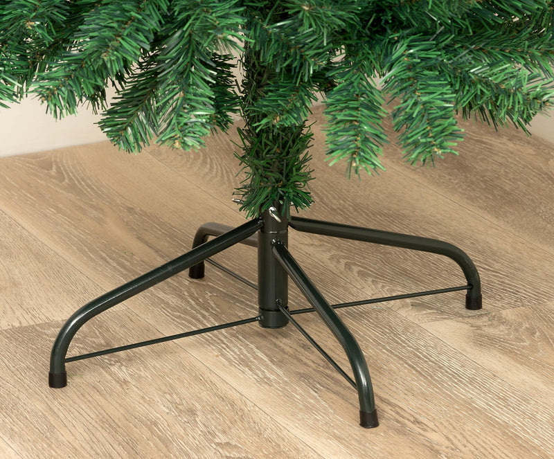 GSD Colorado Chrtistmas Xmas Tree - Green, Grey, Black, White, Frosted or Flocked (150cm (5ft), Slim Colorado - Green) - Gift Guide