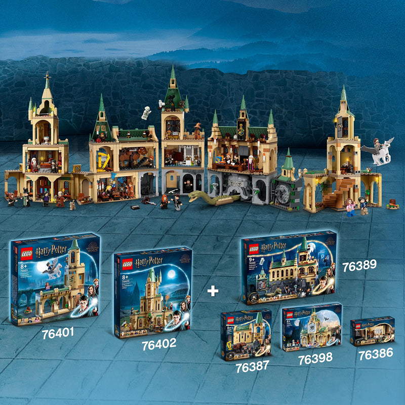 LEGO Harry Potter Hogwarts Courtyard: Sirius’s Rescue 76401 Building Kit; Recreate Scenes from Harry Potter and the Prisoner of Azkaban; Castle Playset Birthday Gift for Kids Aged 8+ (345 Pieces)