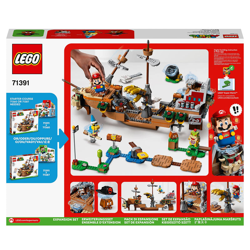 LEGO 71391 Super Mario Bowser’s Airship Expansion Set