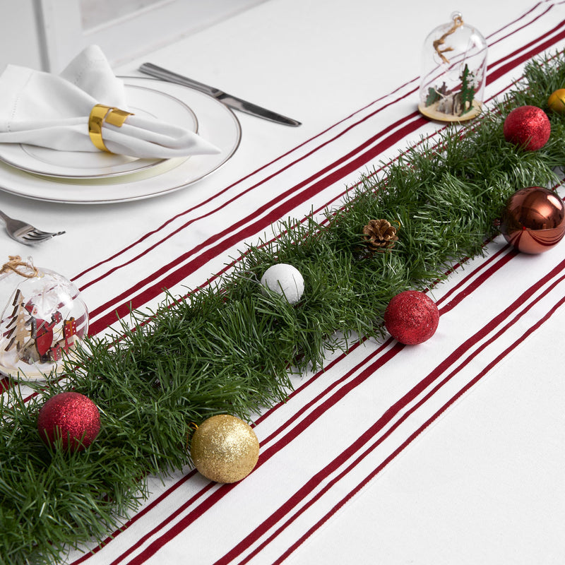 16M Green Christmas Garland Decoration, Xmas Artificial Vine Soft Green Tinsel Pine Holiday Decor for Stair Fireplace Door Christmas Tree Ornaments Indoor Outdoor - Gift Guide