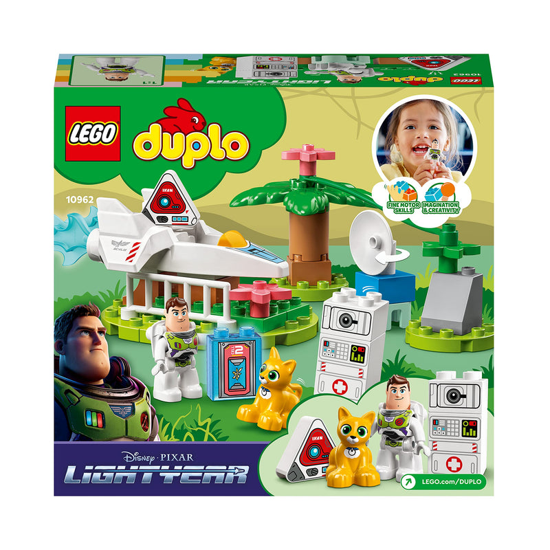 LEGO DUPLO 10962 Disney And Pixar Buzz Lightyearâ€™s Planetary Mission, Space Toys Toddlers, Boys & Girls 2 Plus Years Old With Spaceship & Robot Figure