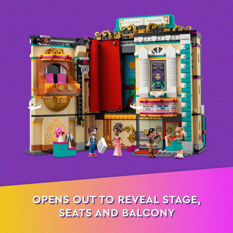 LEGO Friends Andrea’s Theatre School 41714 Building Kit; Toy Theatre with Lots of Props and an Acting School for Kids Aged 8+ (1,154 Pieces)