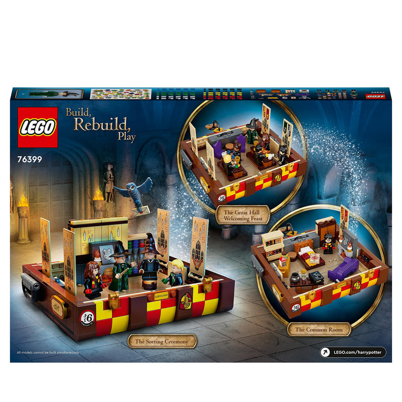 LEGO Harry Potter Hogwarts Magical Trunk 76399 Building Kit; Cool, Collectible Toy Featuring Popular Character Minifigures from the Harry Potter Movies; Great Gift for Kids Aged 8+ (603 Pieces)