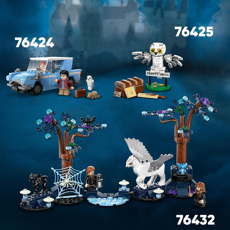 LEGO Harry Potter Hedwig at 4 Privet Drive, Buildable Toy for 7 Plus Year Old Kids, Girls & Boys, with an Owl Figure, Independent Play Set, Small Wizarding World Gift Idea 76425