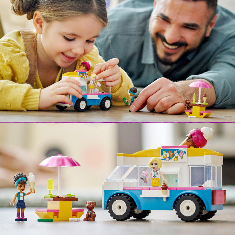 LEGO Friends Ice-Cream Truck 41715 Building Kit; Creative Toy That Grows Imaginations; Gift for Ice-Cream Lovers and Kids Aged 4 and over (84 Pieces)