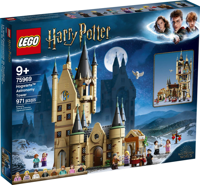 LEGO Harry Potter Hogwarts Astronomy Tower 75969; Great Gift for Kids Who Love Castles, Magical Action Minifigures and Harry Potter and The Half Blood Prince Toys, New 2020 (971 Pieces)