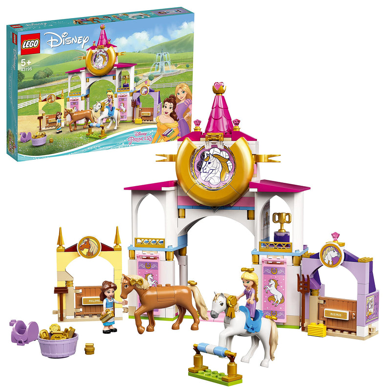 LEGO 43195 Disney Princess Belle and Rapunzel's Royal Stables