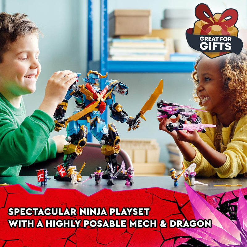 LEGO NINJAGO Nya’s Samurai X MECH 71775 Building Kit; Action-Packed Playset Featuring Exclusive Minifigures for Kids Who Love Ninja and Mech Toys; Gift Idea for Ages 10 and over (1,003 Pieces)