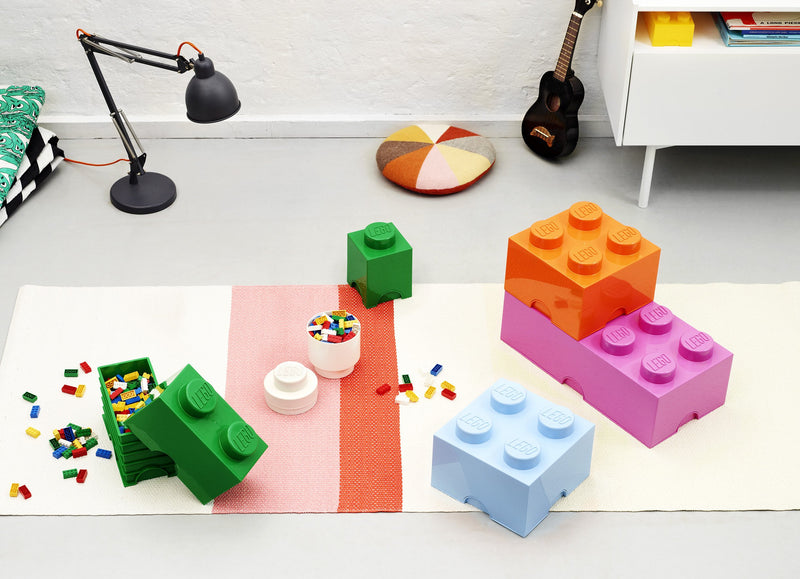 Lego Storage Brick 4 Orange
