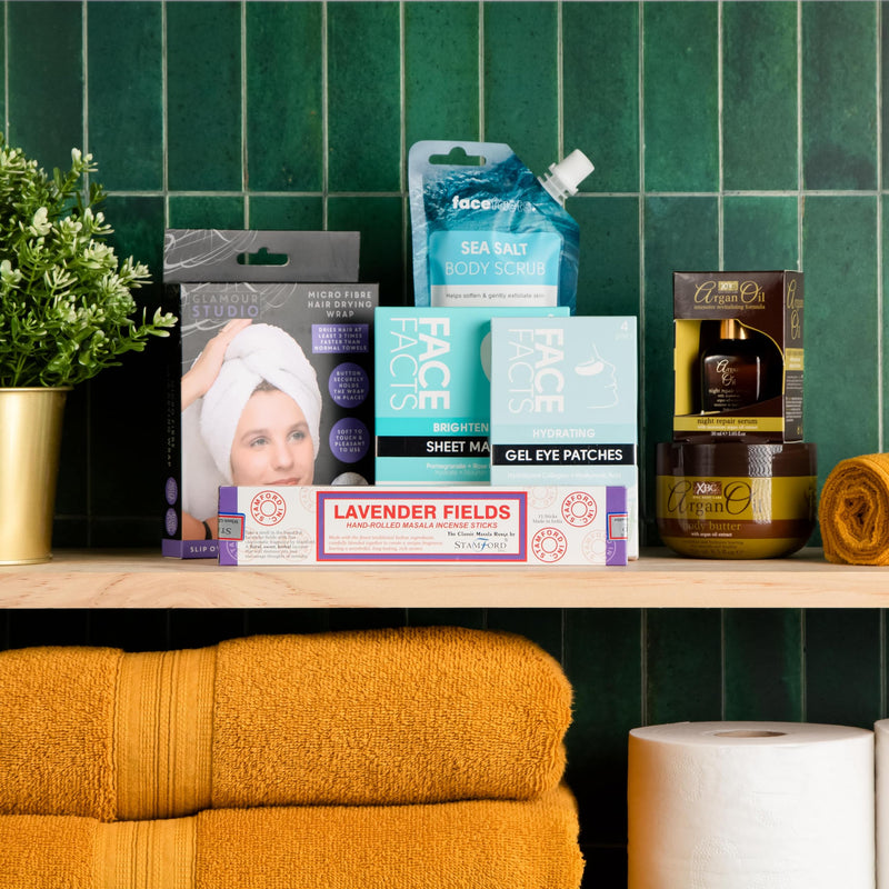 Pamper Gifts for Women Pamper Set – Ladies Birthday Hampers for Her Gift Ideas - Baby Shower Gifts for New Mum to Be Pamper Kit – Pregnancy Pampering Gift Set – Wellbeing Self Care Hamper Spa Box