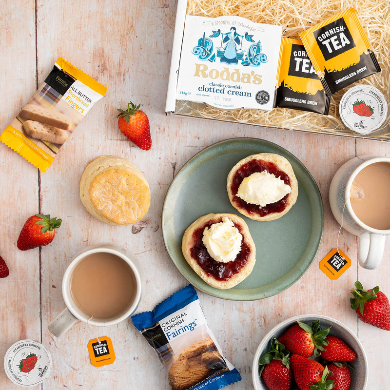 Cornish Afternoon Tea for 2, Birthday Gift, Food Hamper, Thank You Gift - Gift Guide