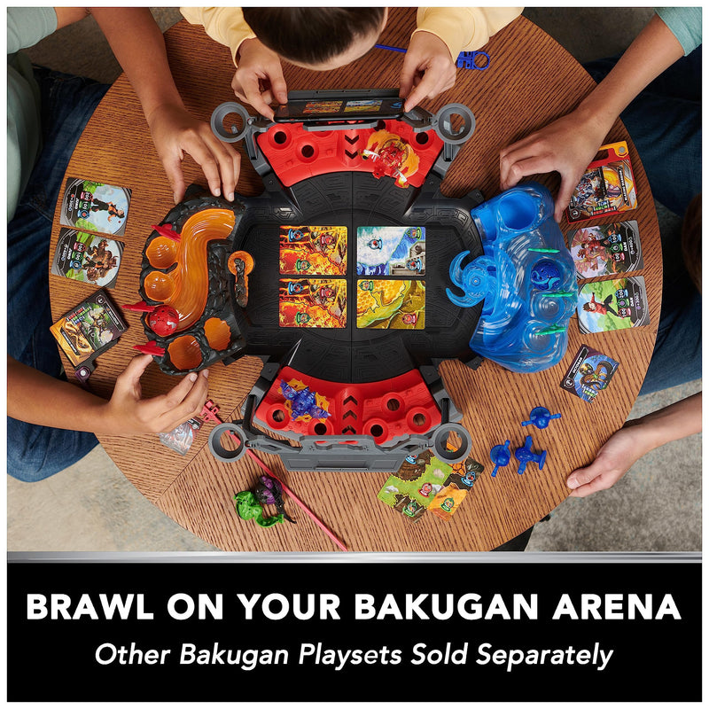 BAKUGAN Battle 5-Pack, Special Attack Bruiser, Dragonoids, Hammerhead, Nillious; Customizable, Spinning Action Figures, Kids Toys for Boys and Girls 6 and up